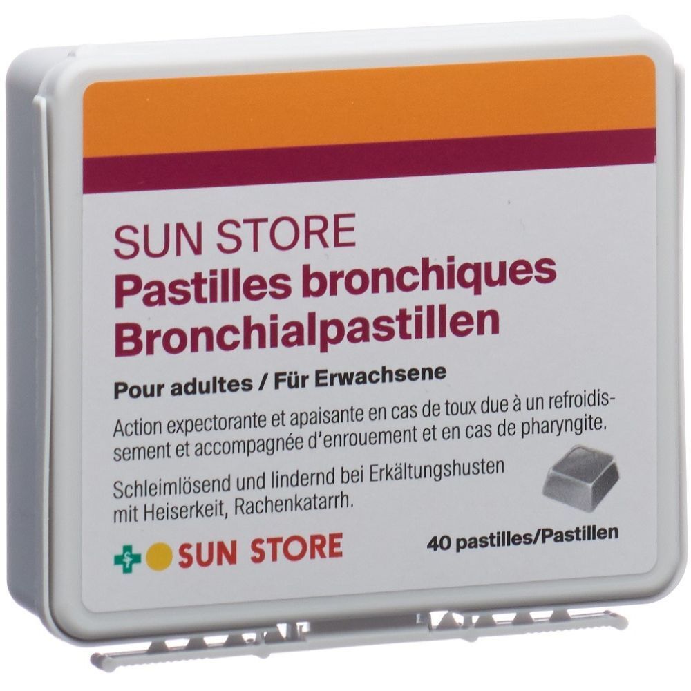 SUN STORE Bronchialpastillen Ds 40 Stk