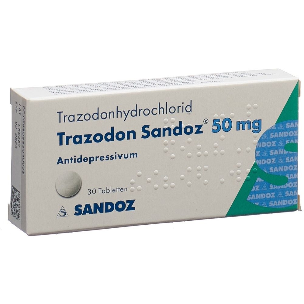 TRAZODON Sandoz Tabl 50 mg SDO