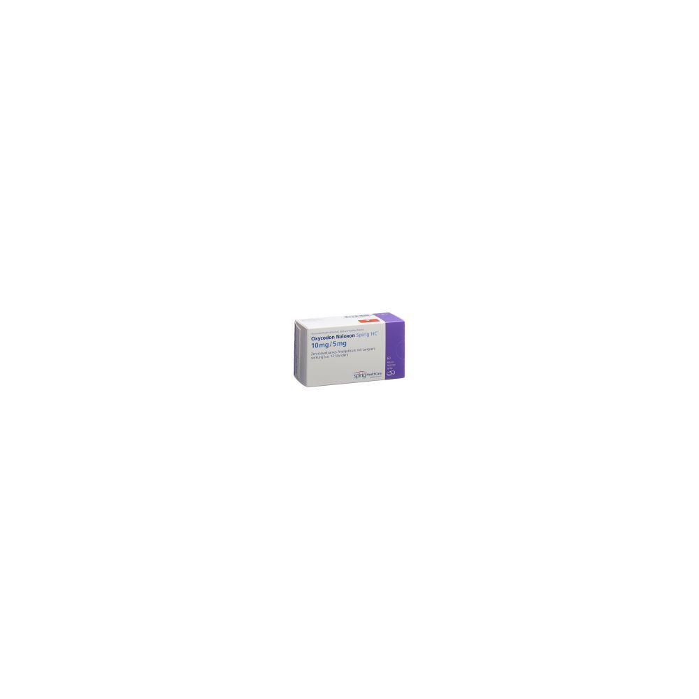 OXYCODON NALOXON Spirig HC Ret Tabl 10/5mg 60 Stk