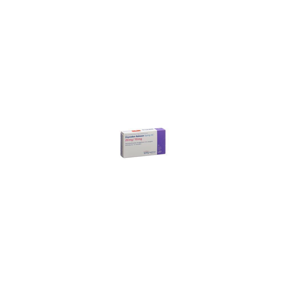 OXYCODON NALOXON Spirig HC Ret Tabl 20/10mg 30 Stk