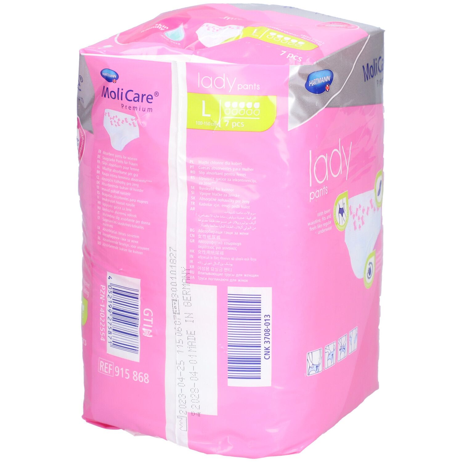 HARTMANN Molicare® Premium Lady Pants - Slip absorbants pour femme Taille L - 5 gouttes