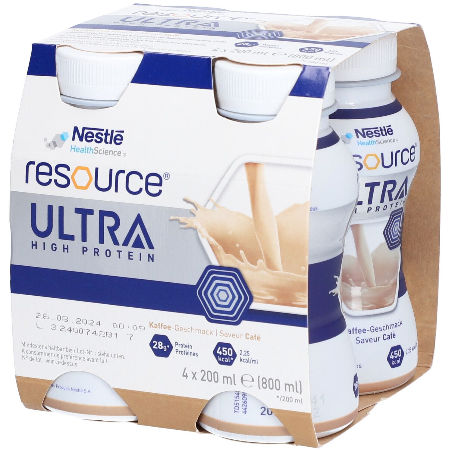 NESTLE RESOURCE® Boisson Ultra High Protein Café
