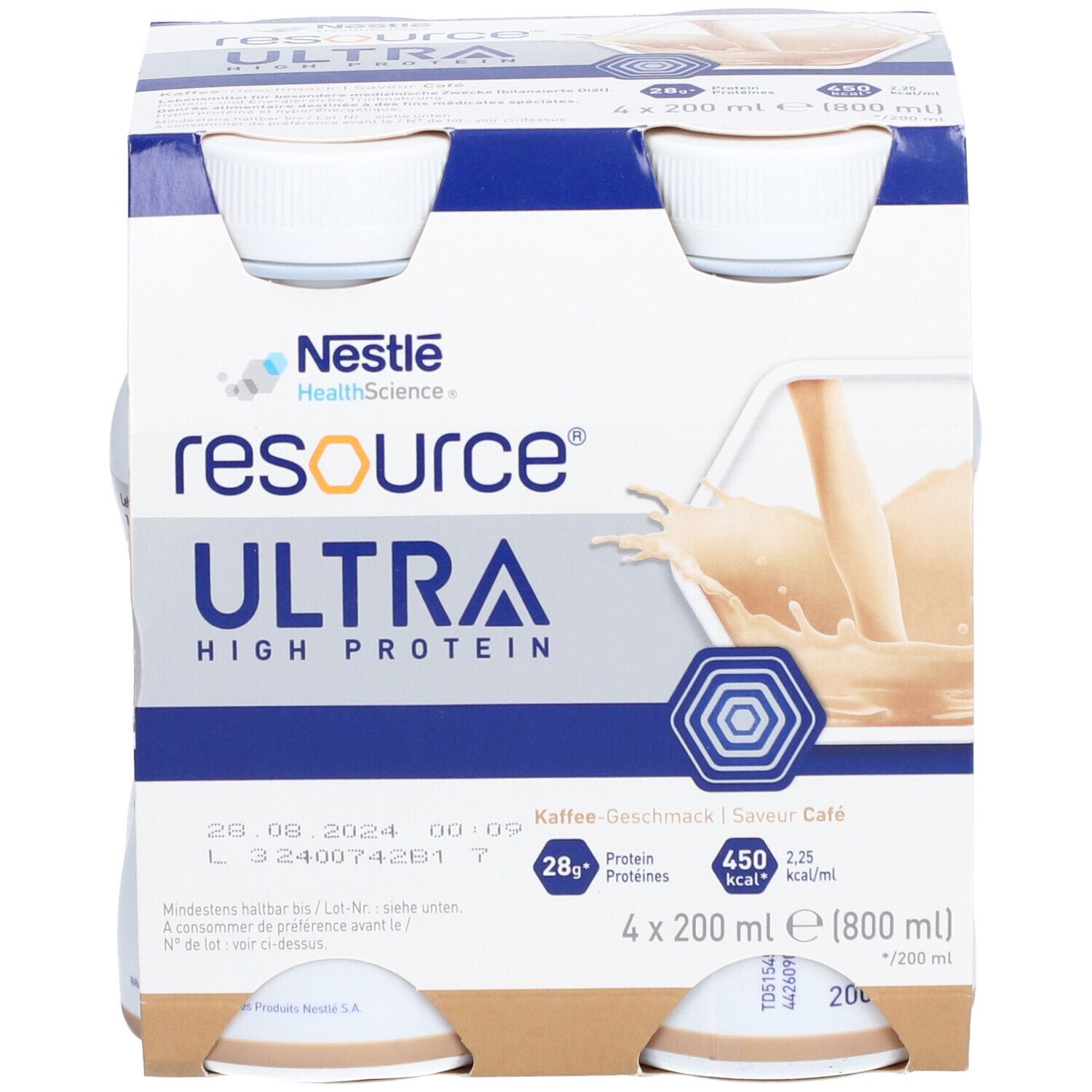 NESTLE RESOURCE® Boisson Ultra High Protein Café