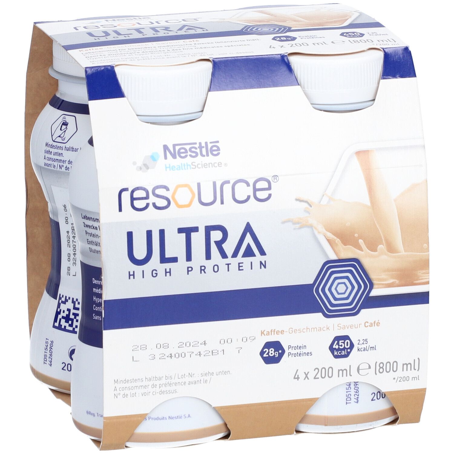 NESTLE RESOURCE® Boisson Ultra High Protein Café