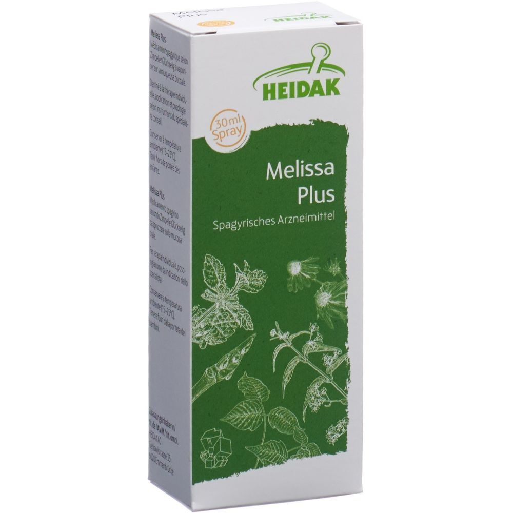 HEIDAK SPAGYRIK Melissa plus Spray Fl 30 ml