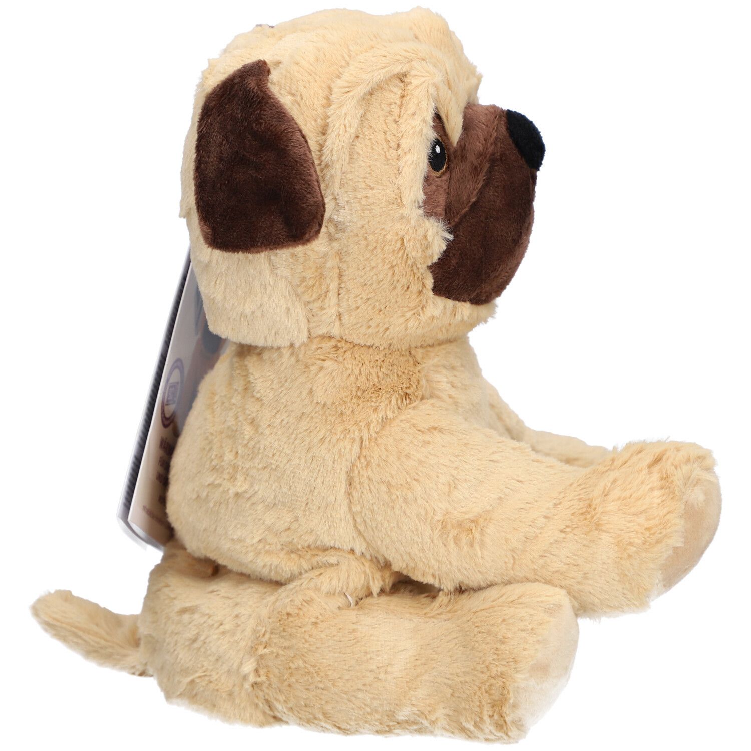 WARMIES® Peluche Chauffante Mops Beige