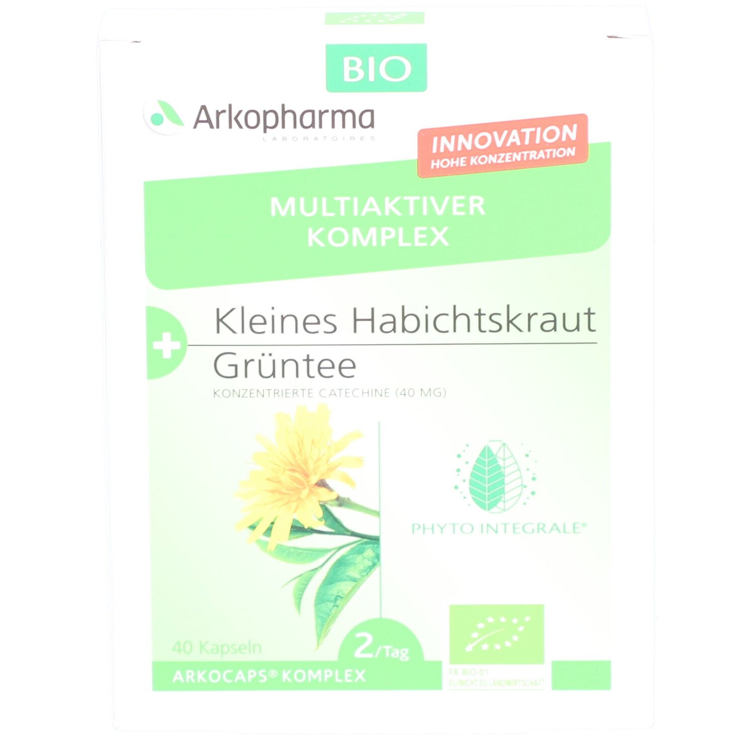 ARKOPHARMA Complexe Multi-actifs Piloselle + Thé vert bio