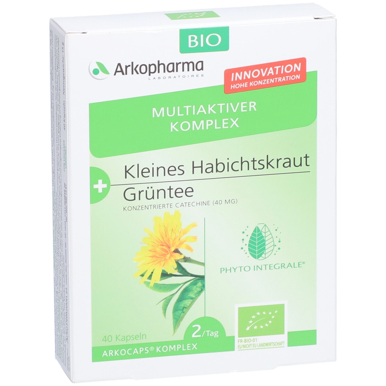 ARKOPHARMA Complexe Multi-actifs Piloselle + Thé vert bio