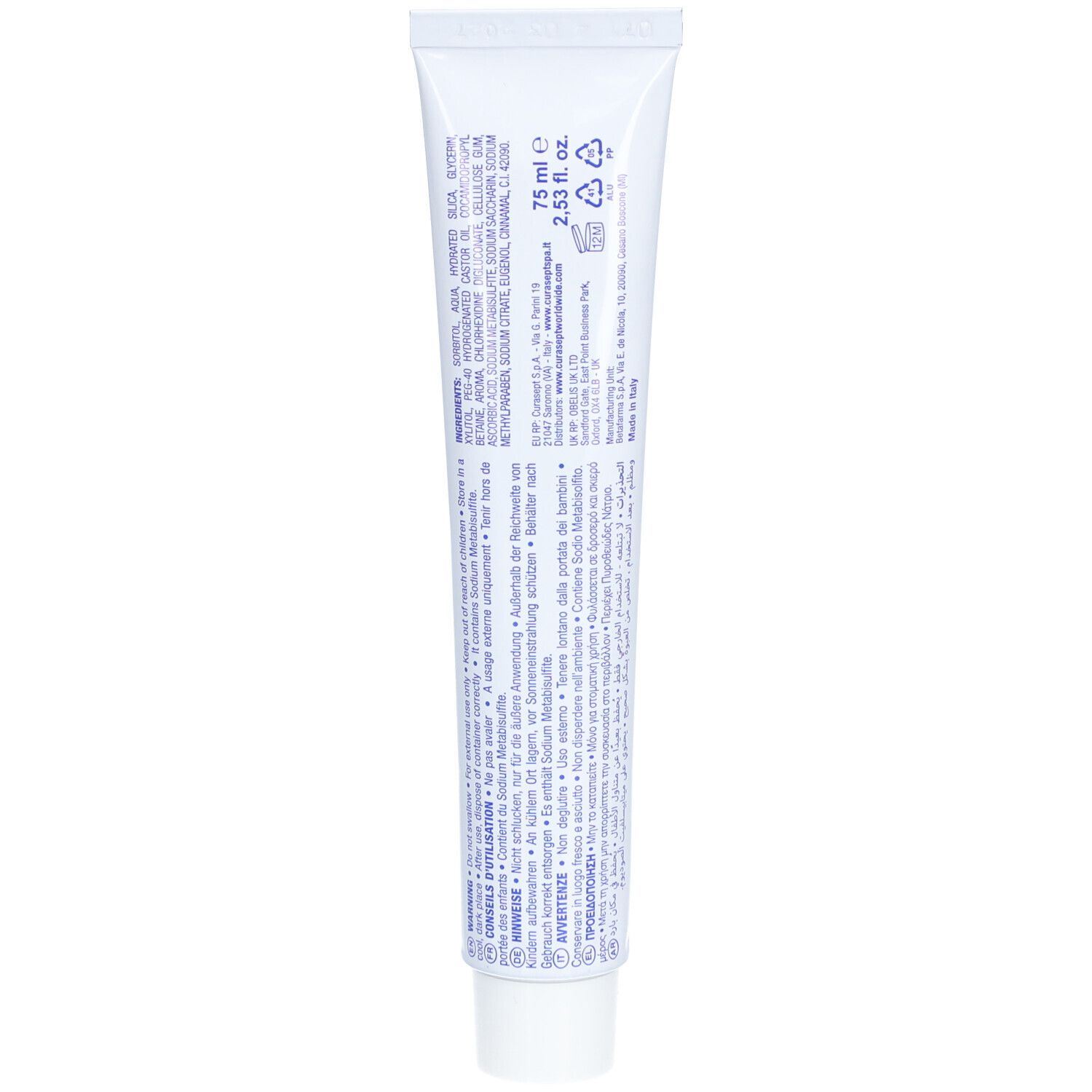 CURASEPT ADS 720 Zahnpasta 0,20% Chlorhexidin