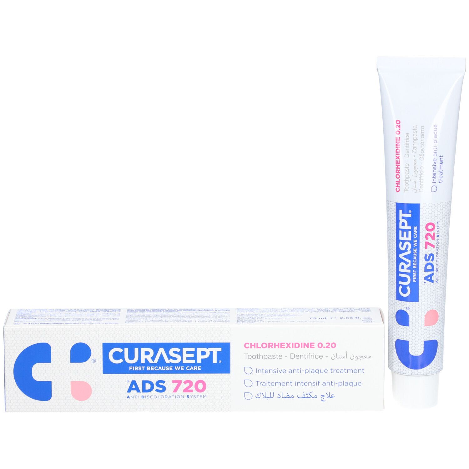 CURASEPT ADS 720 Zahnpasta 0,20% Chlorhexidin