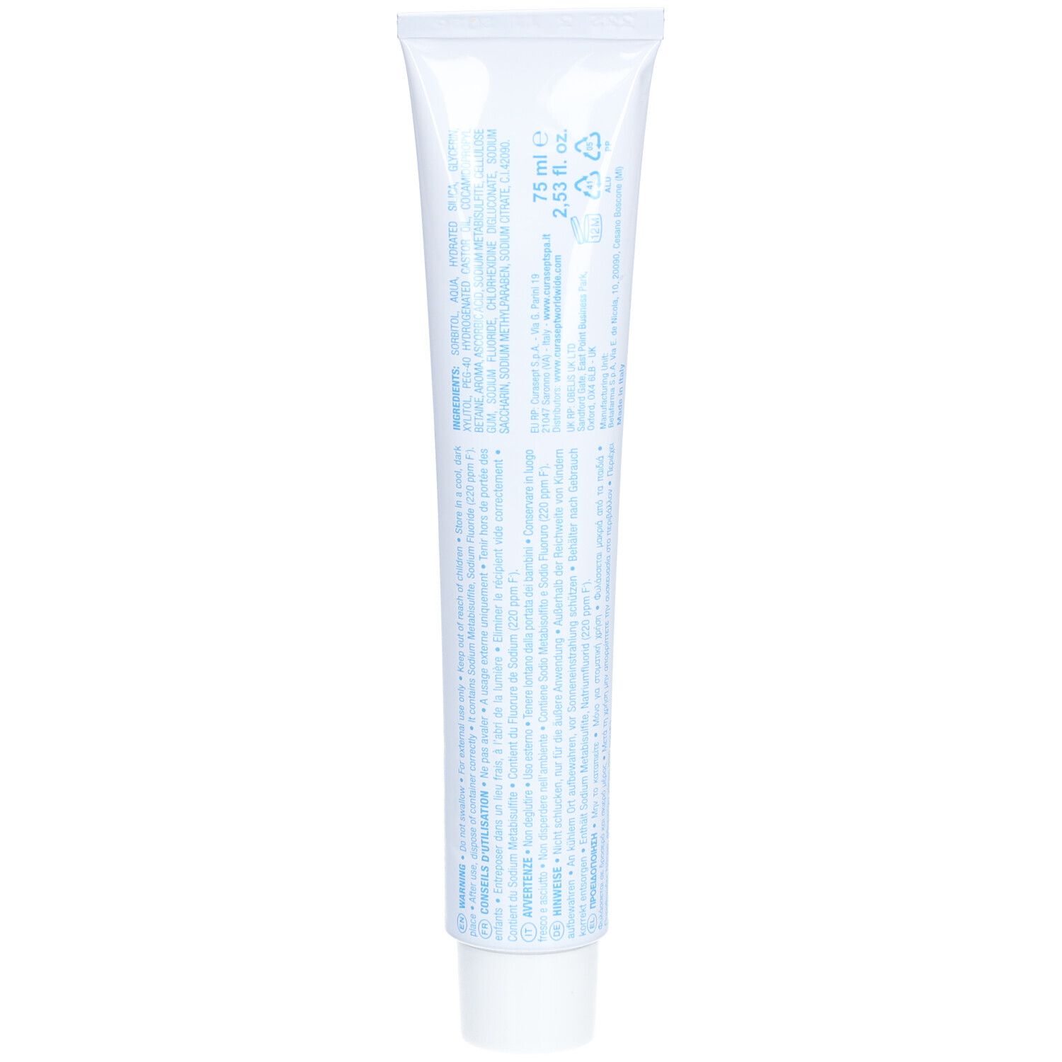 CURASEPT ADS 705 Dentifrice 0.05 %