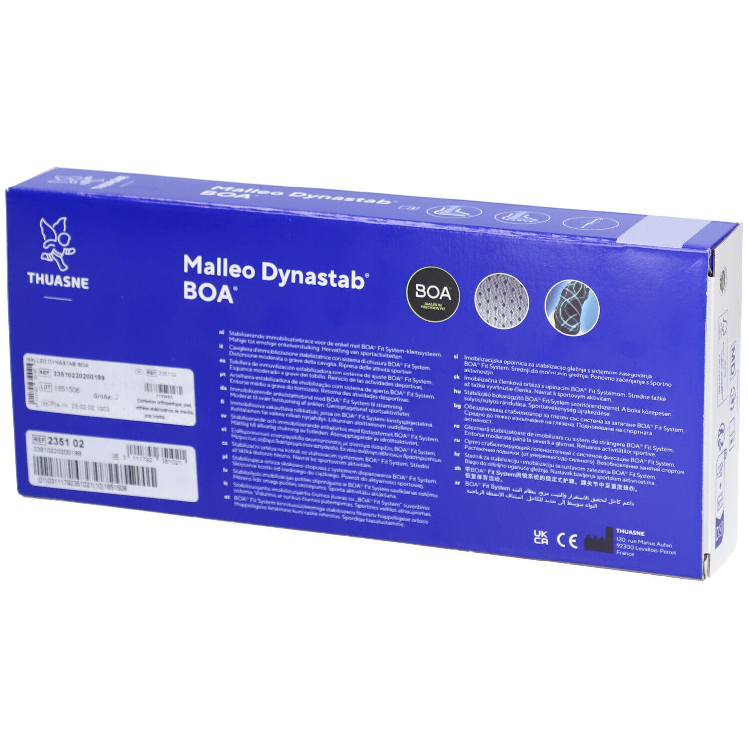 THUASNE Sprungge Malleo Dynastab Boa Gr2 gr/hellbl