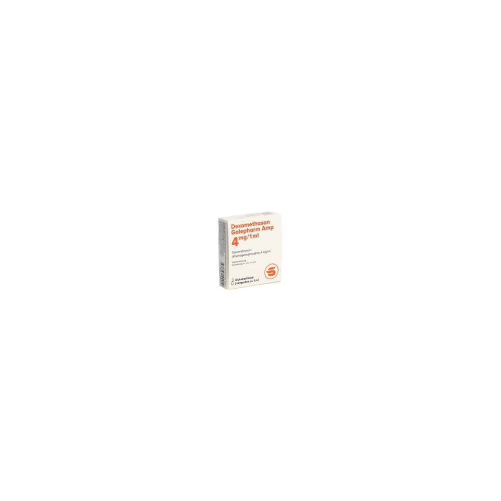 DEXAMETHASON Galepharm Amp 4 mg/ml 3 x 1 ml