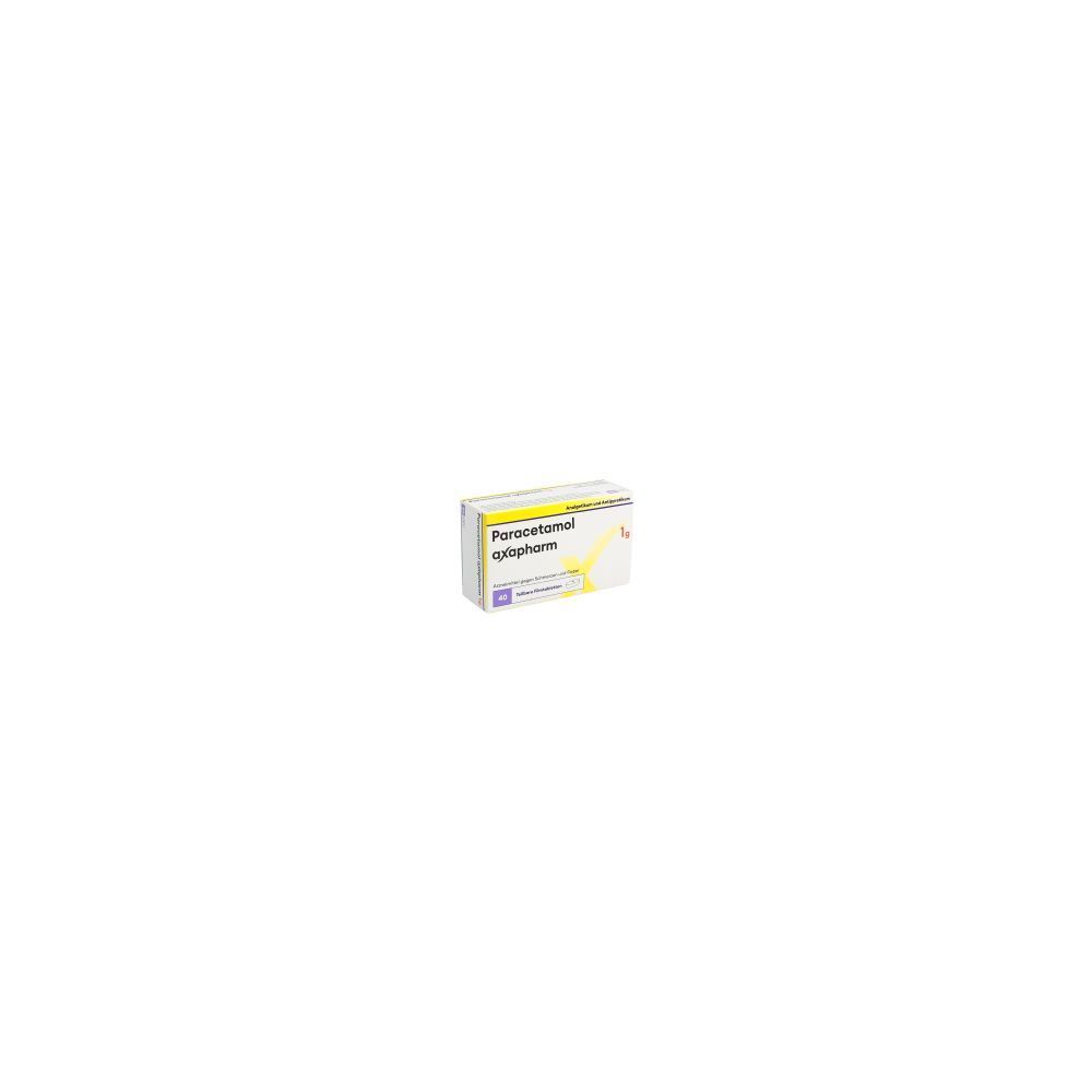 PARACETAMOL Axapharm Filmtabl 1 g 40 Stk