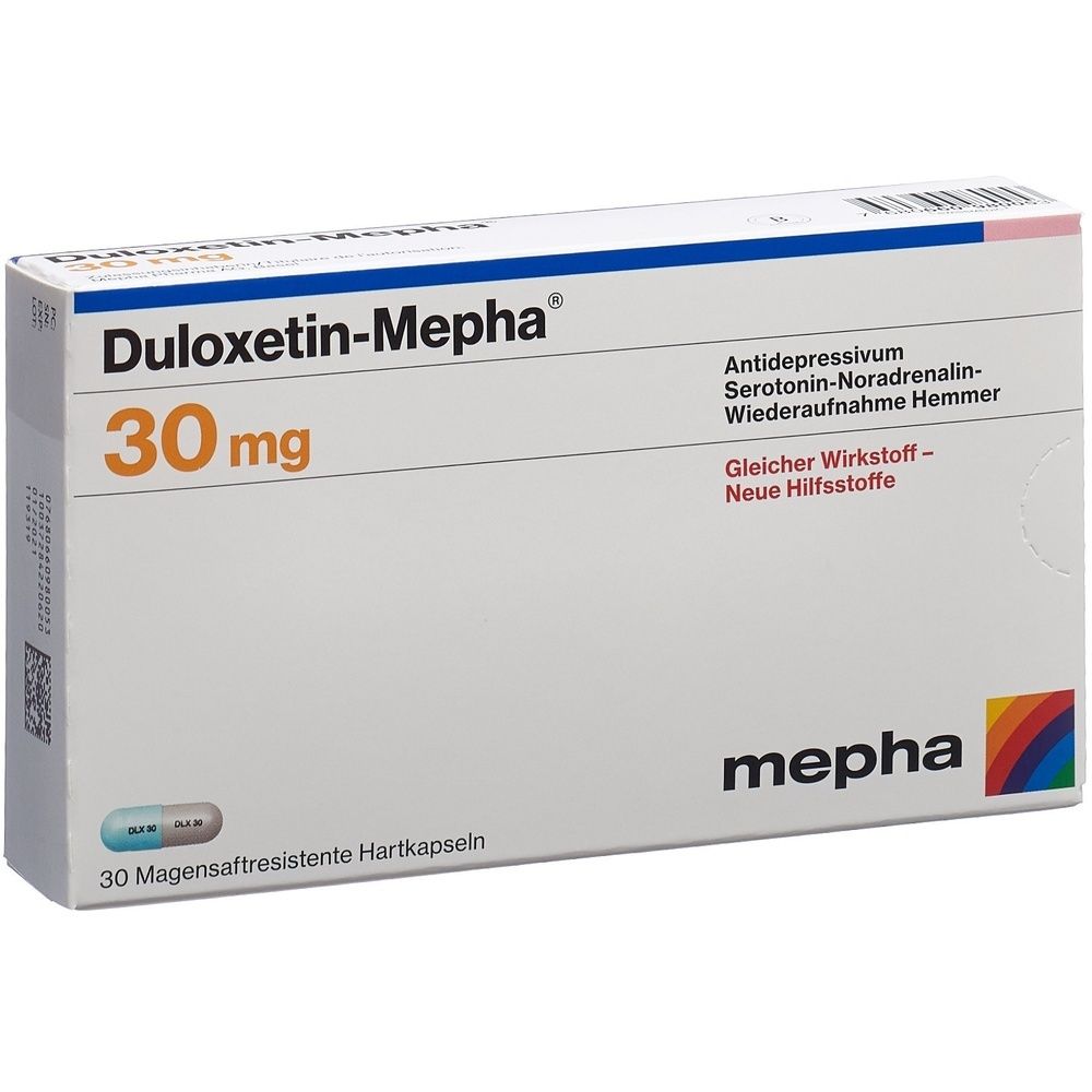 DULOXETIN Mepha Kaps 30 mg SDO