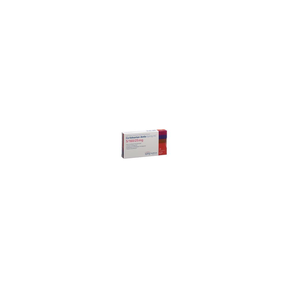 CO-VALSARTAN Amlo Spirig HC 5/160/25 28 Stk