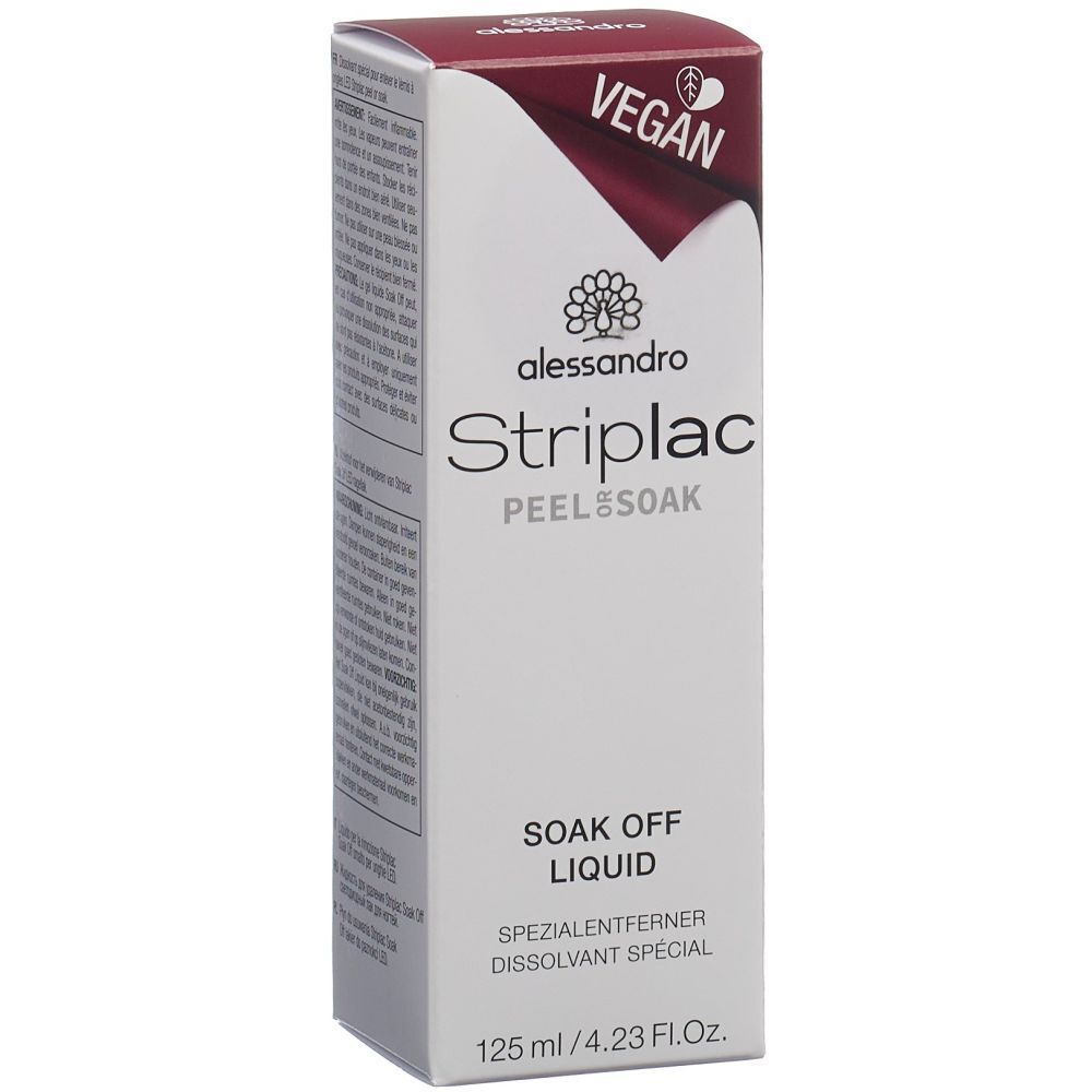 ALESSANDRO Striplac Peel ou Soak Dissolvant spécial