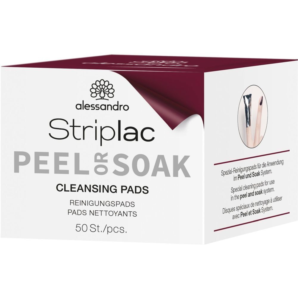 ALESSAN Striplac 2 0 Pads nettoyant