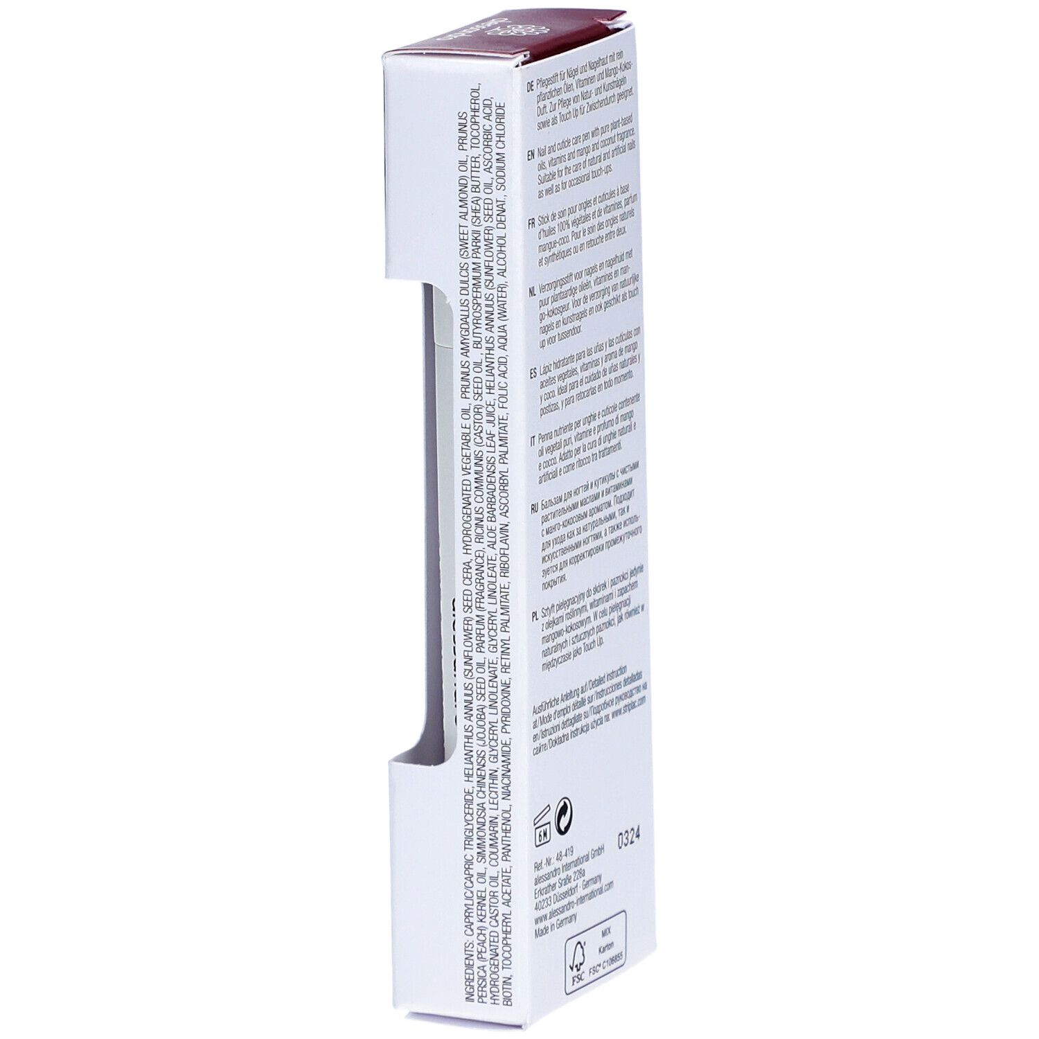 ALESSAN Striplac 2 0 Care & Gloss Finish