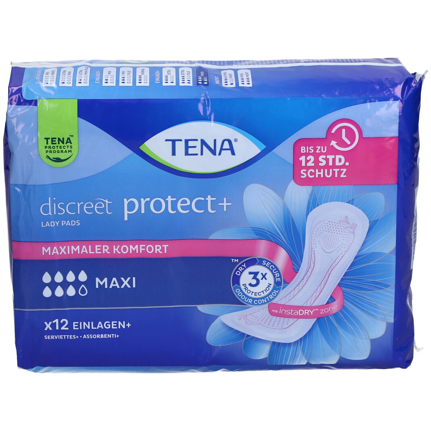 TENA Lady Discreet Maxi Inkontinenz Einlagen