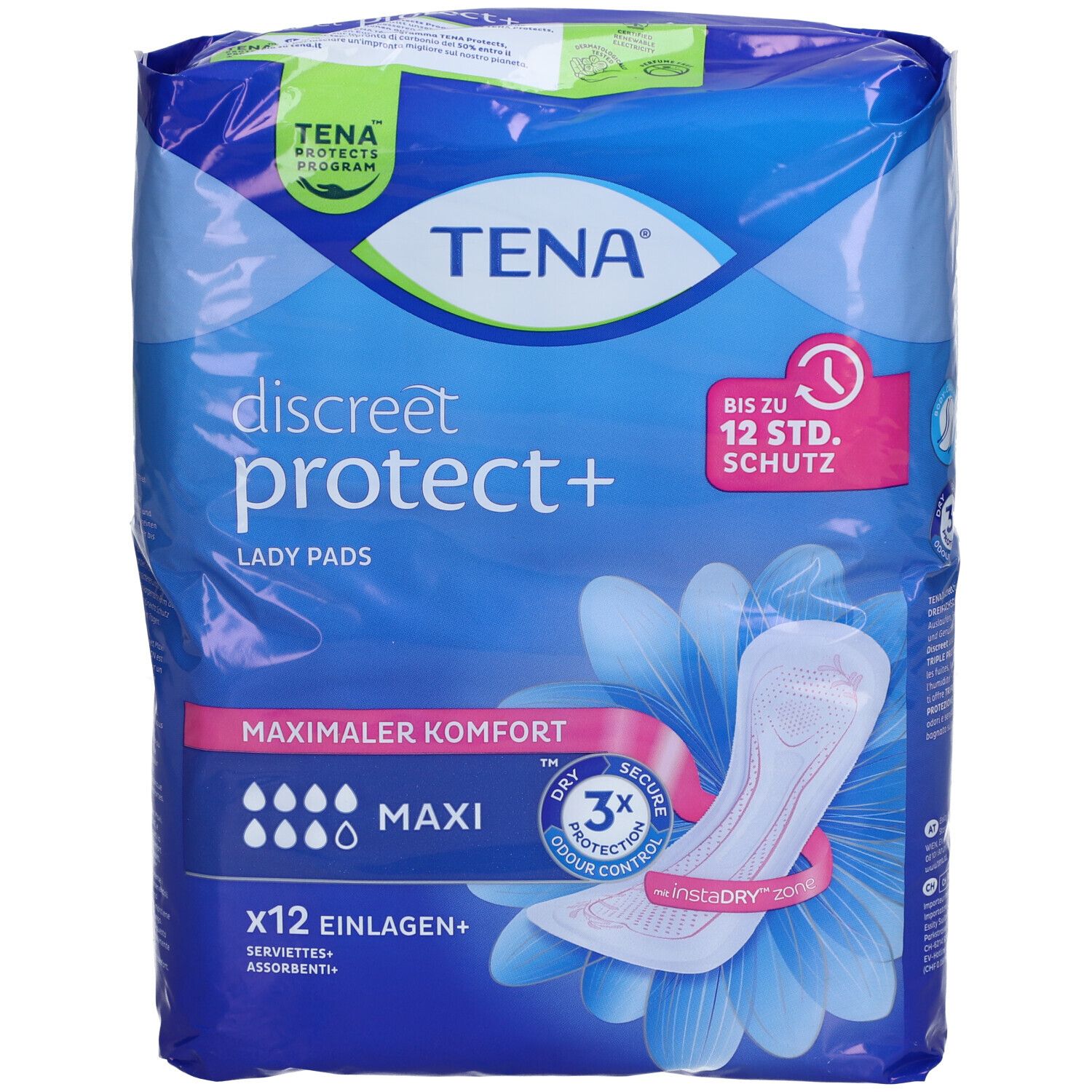 TENA Lady Discreet Maxi Inkontinenz Einlagen