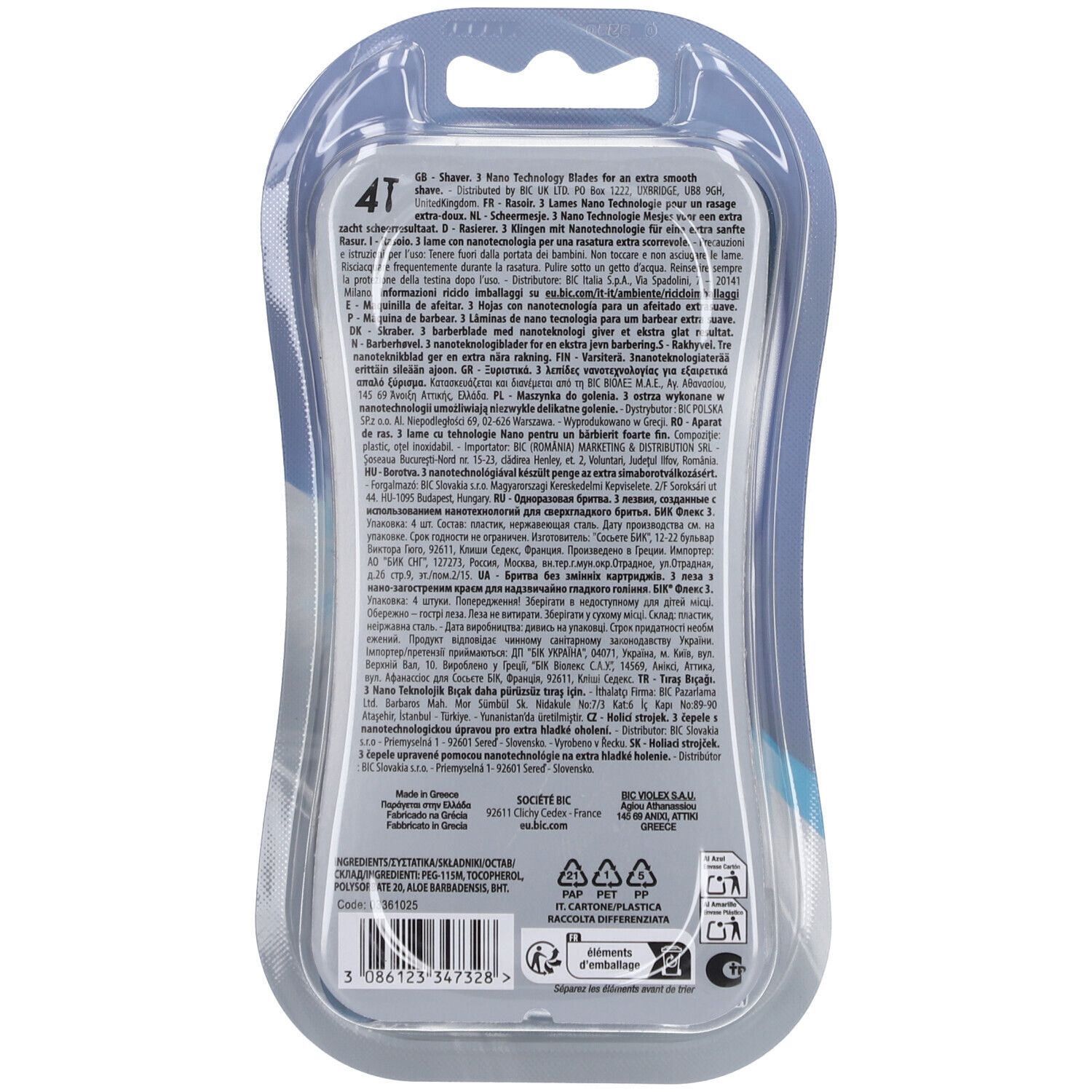 BiC® Flex 3 Einwegrasierer für Herren