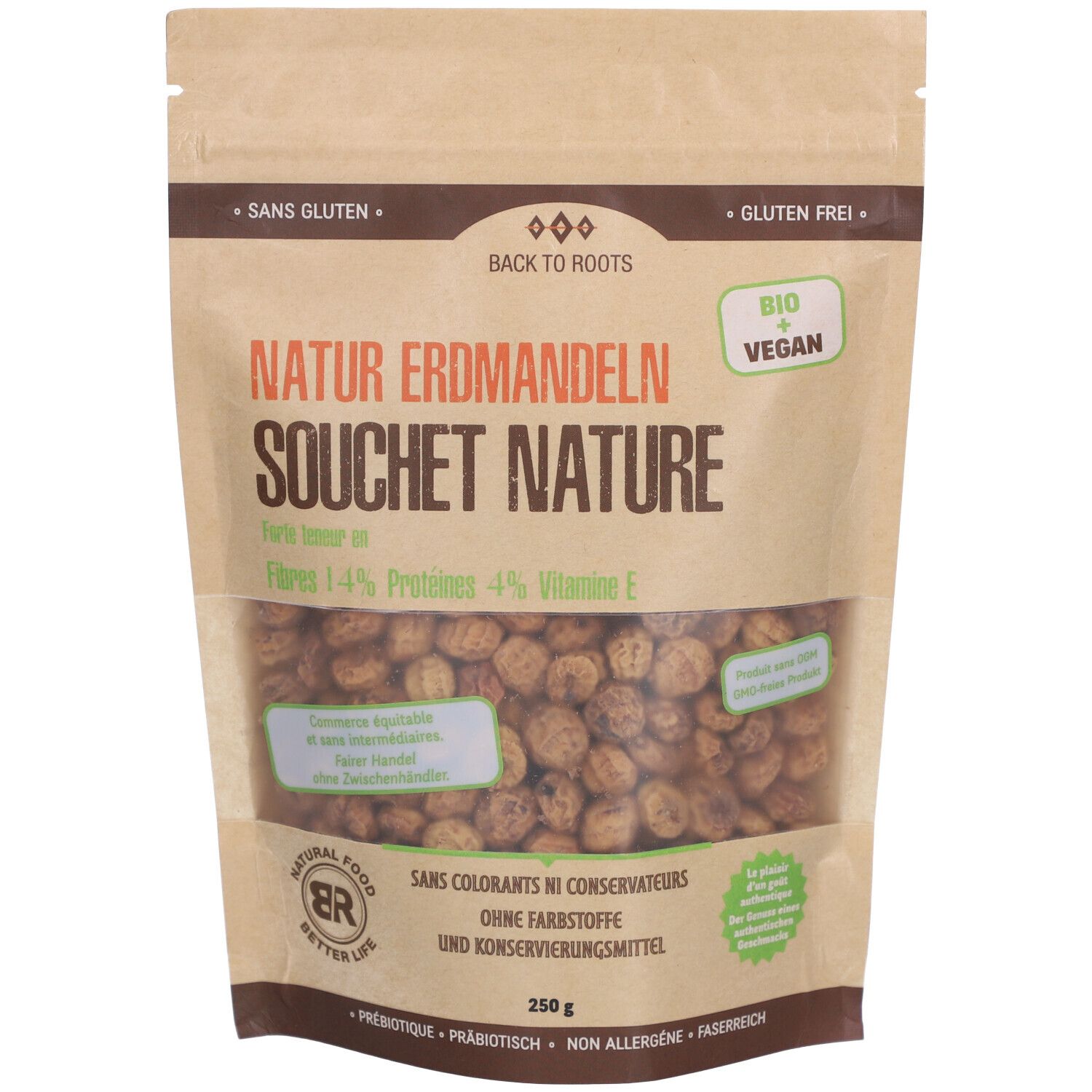 Back to Roots Souchet nature bio & vegan entier