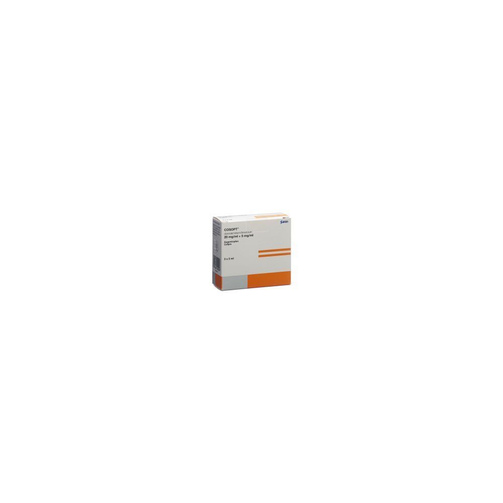 COSOPT Gtt Opht steril 3 Fl 5 ml