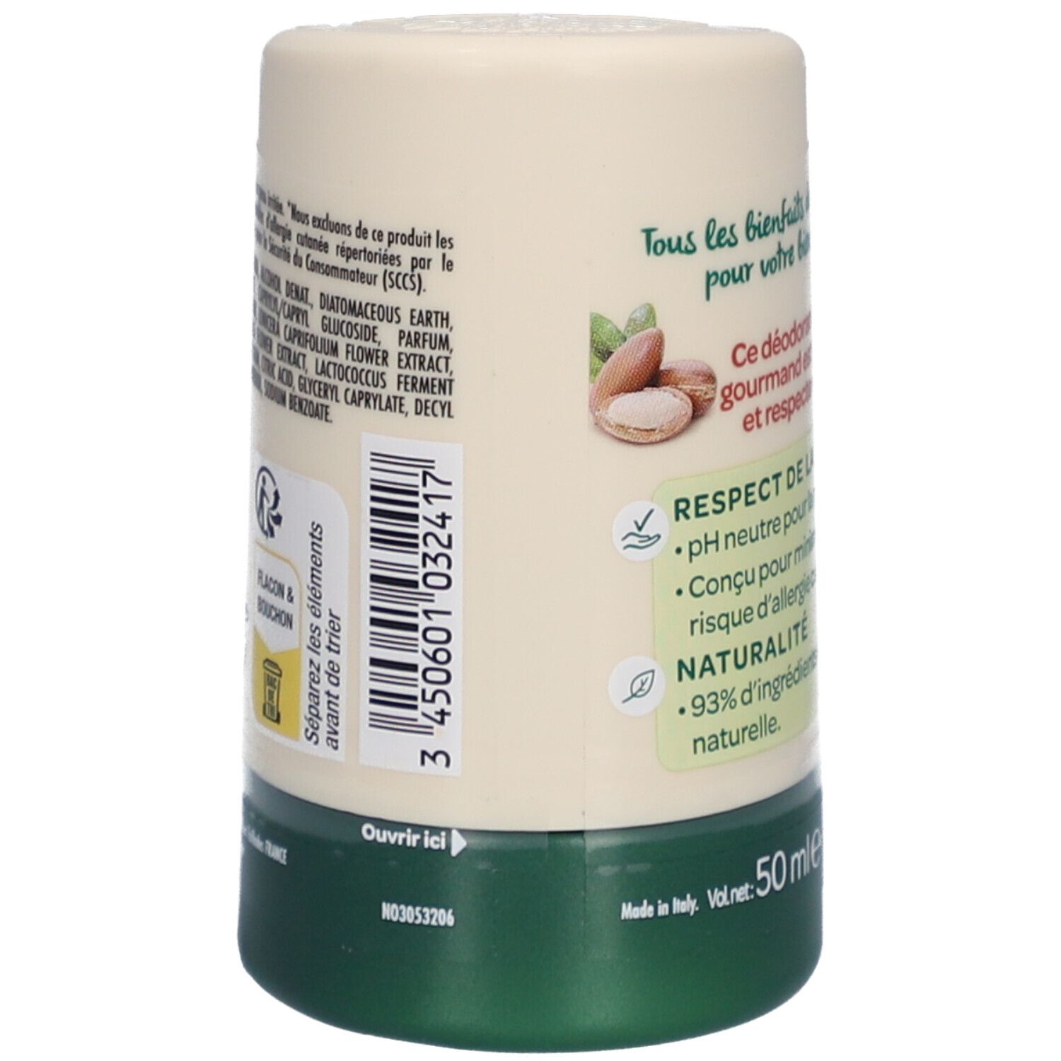 L'ARBRE VERT Déodorant écologique Argan