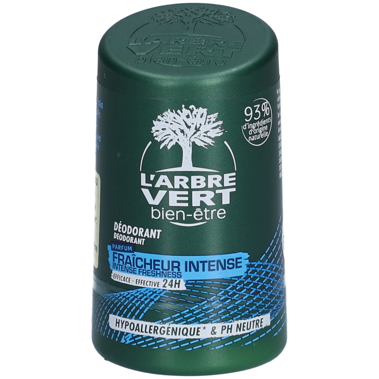 L'ARBRE VERT Déodorant écologique Homme Fraîcheur intense