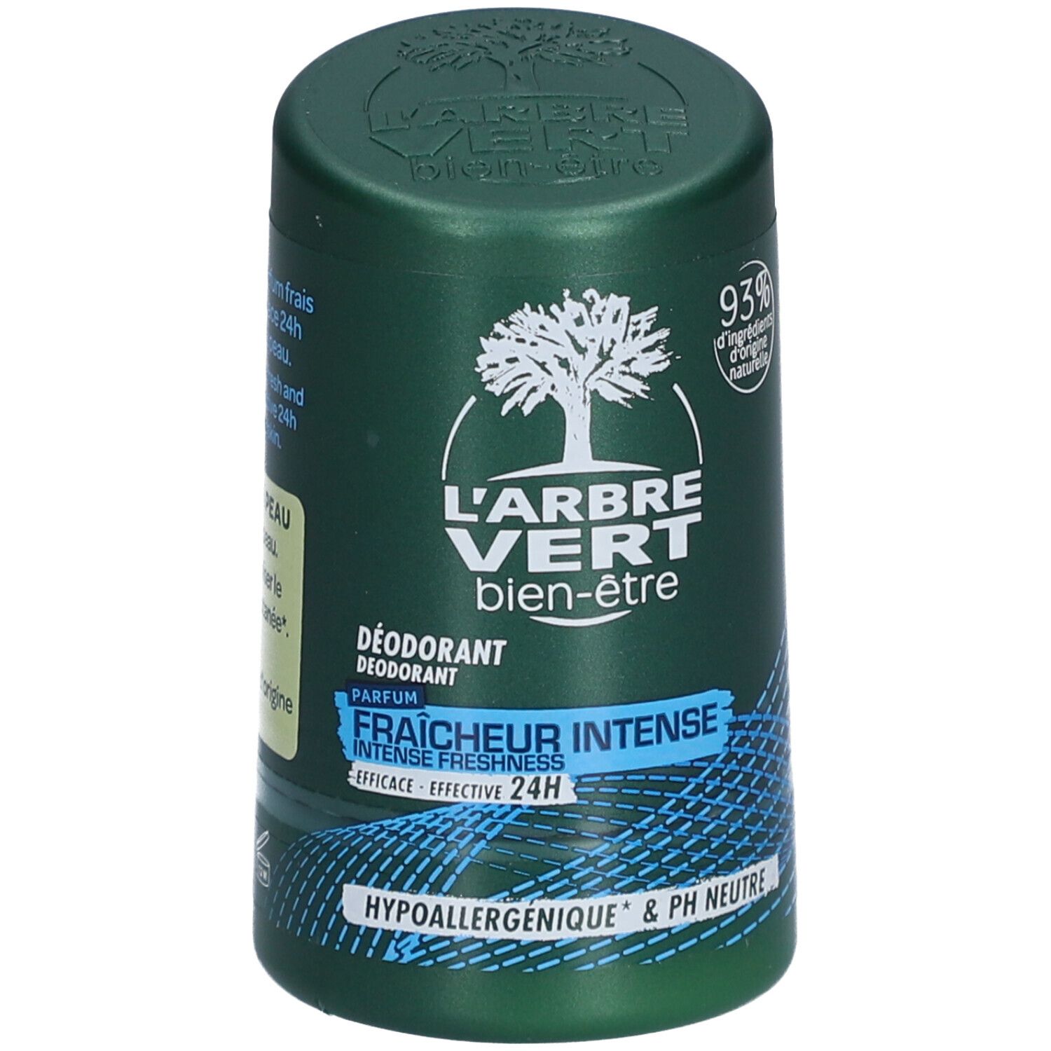 L'ARBRE VERT Déodorant écologique Homme Fraîcheur intense