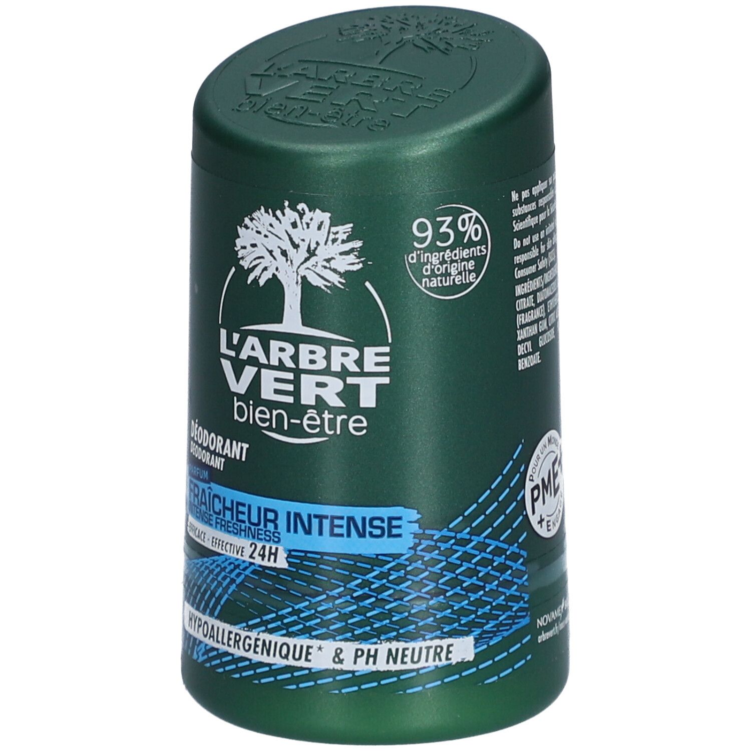 L'ARBRE VERT Déodorant écologique Homme Fraîcheur intense