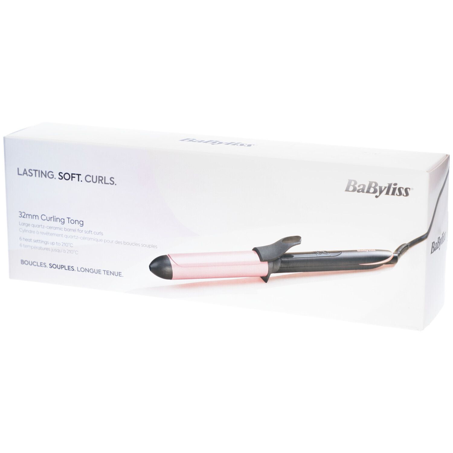 BABYLISS Lockenstab Rose Quartz 32mm
