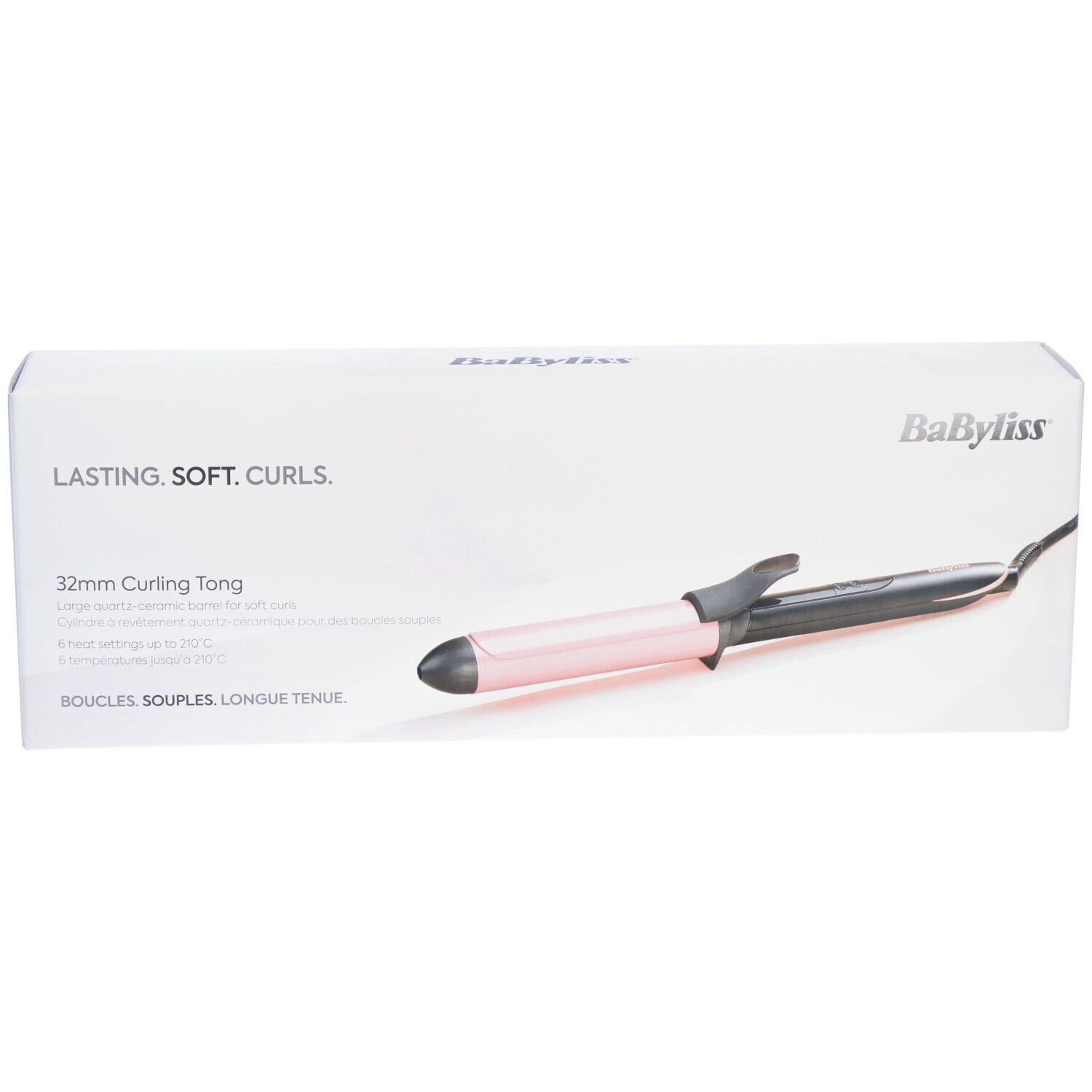 BABYLISS Lockenstab Rose Quartz 32mm