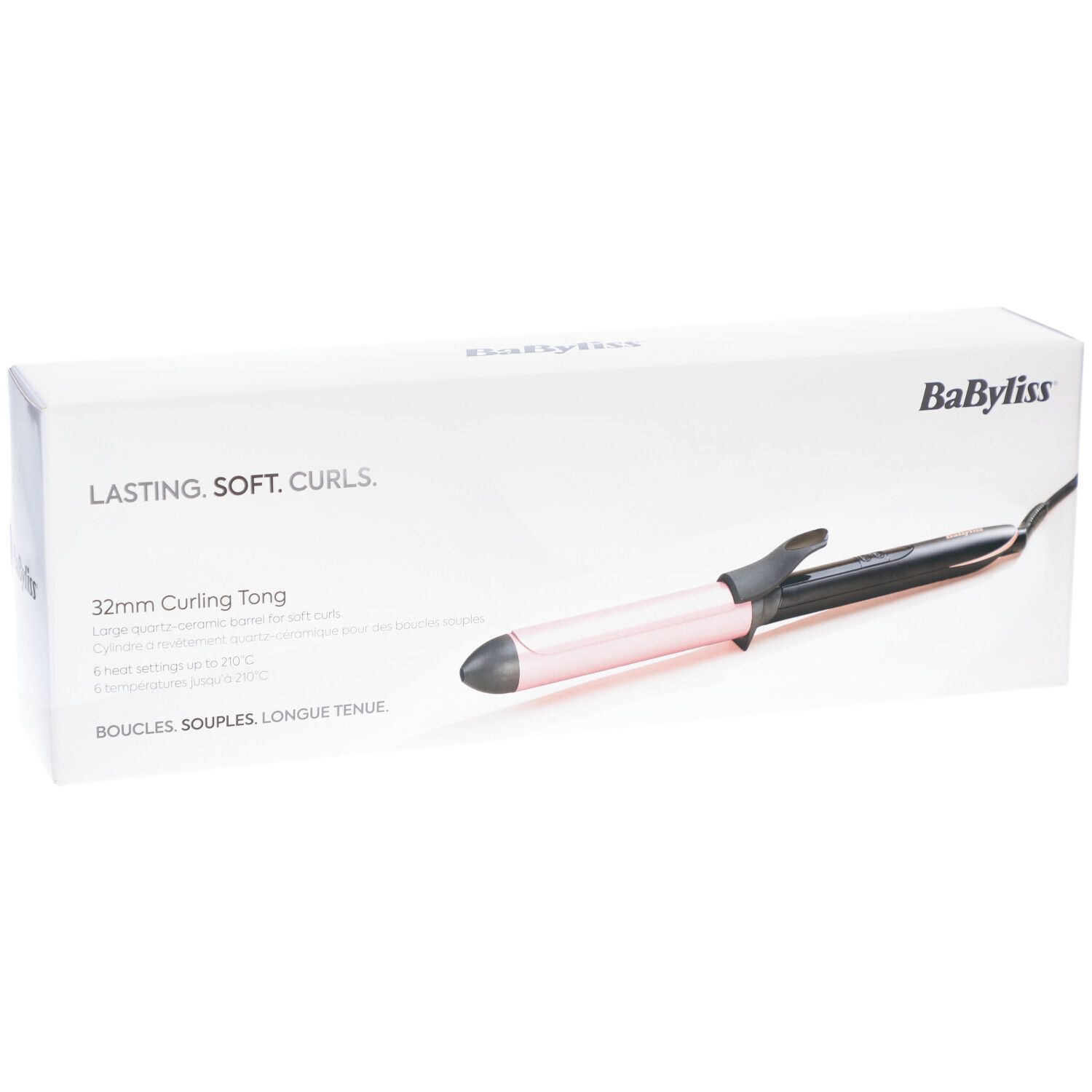 BABYLISS Lockenstab Rose Quartz 32mm