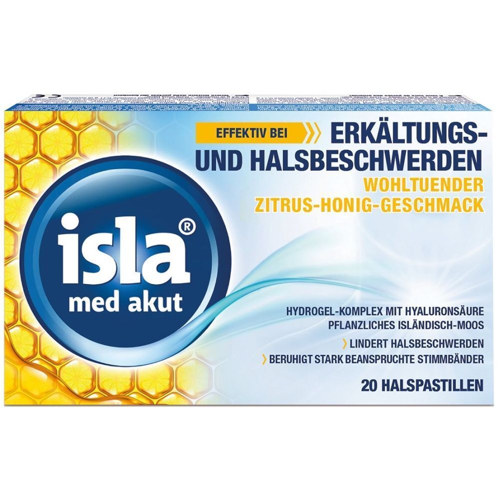 Isla® Med Aiguë Pastilles Agrumes - Miel