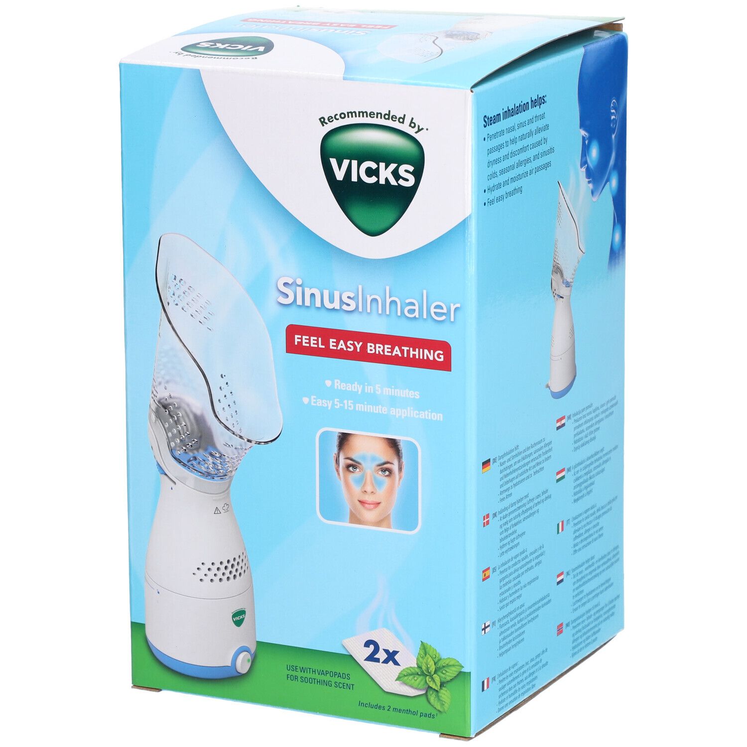 Vicks Sinus Elektrischer Inhalator VH200E4