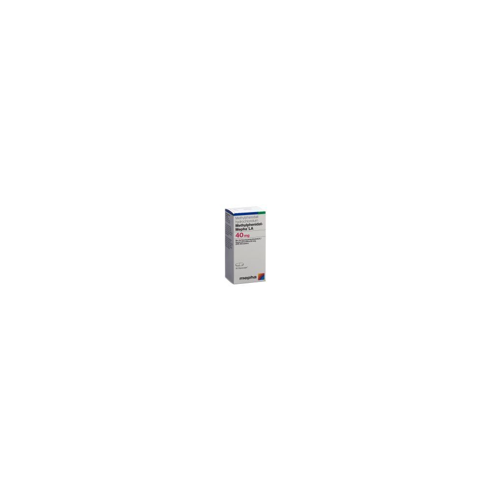 METHYLPHENIDAT Mepha LA Depocaps 40 mg Ds 30 Stk