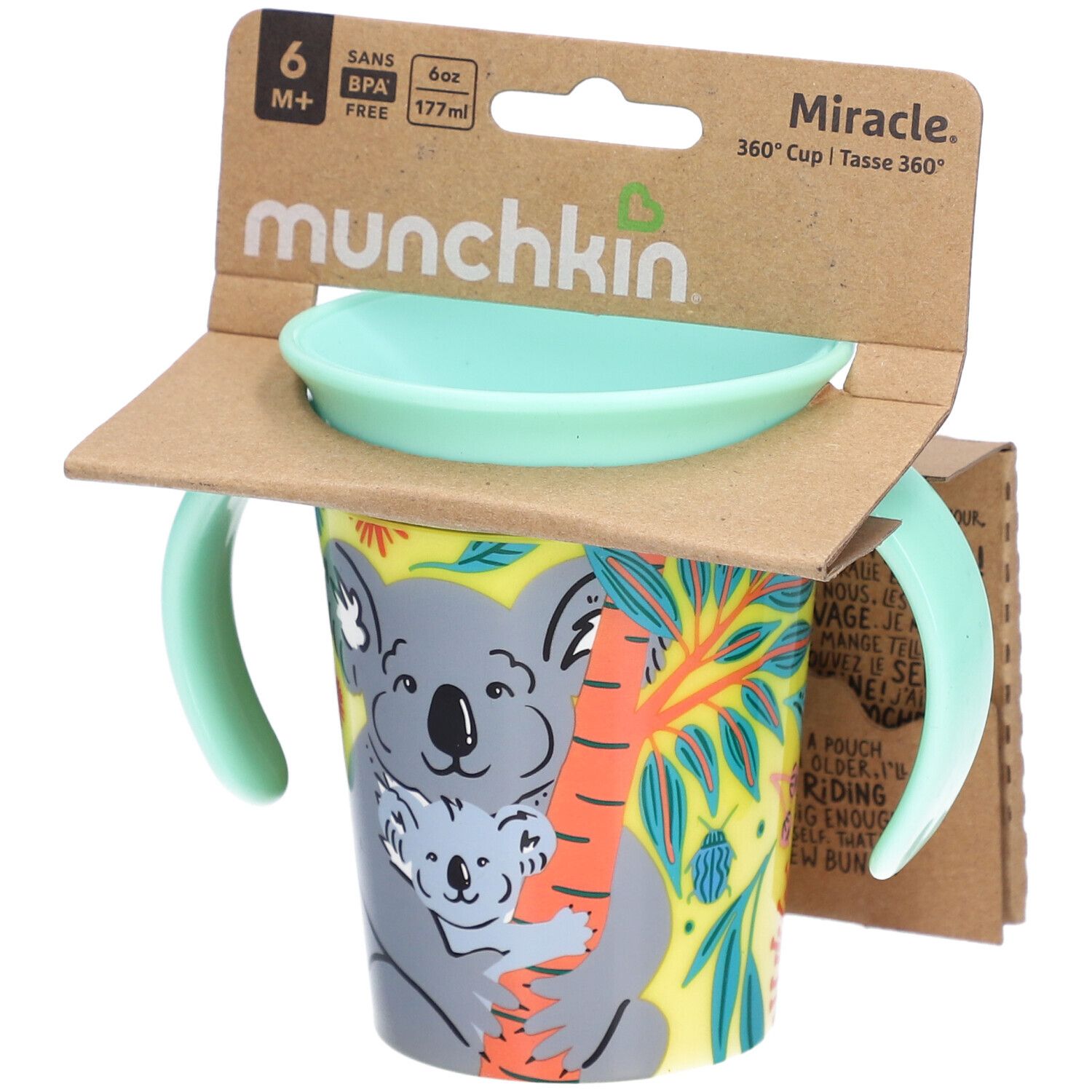 MUNCHKIN Miracle 360° ECO Becher 177ml überla 6M+