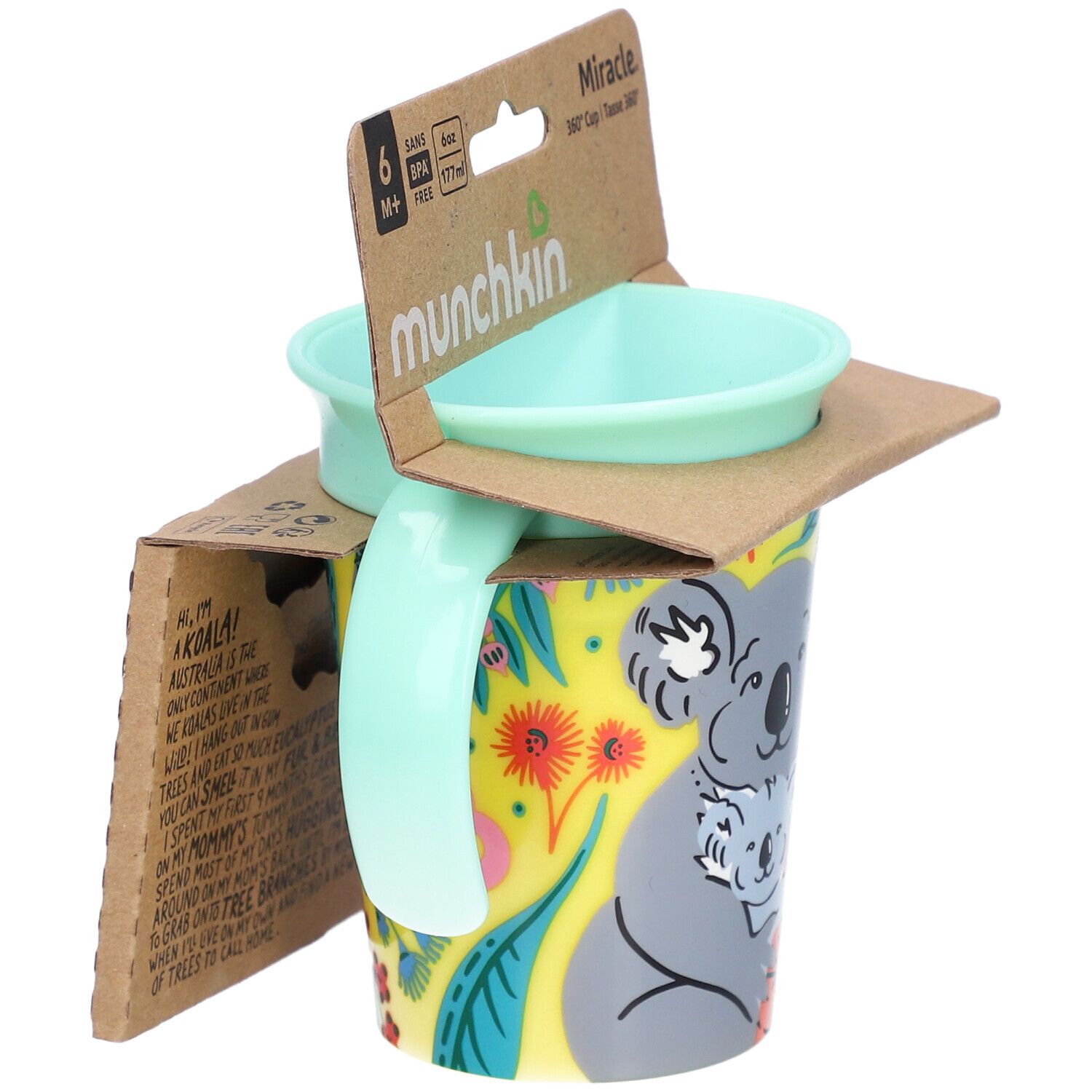 MUNCHKIN Miracle 360° ECO Becher 177ml überla 6M+