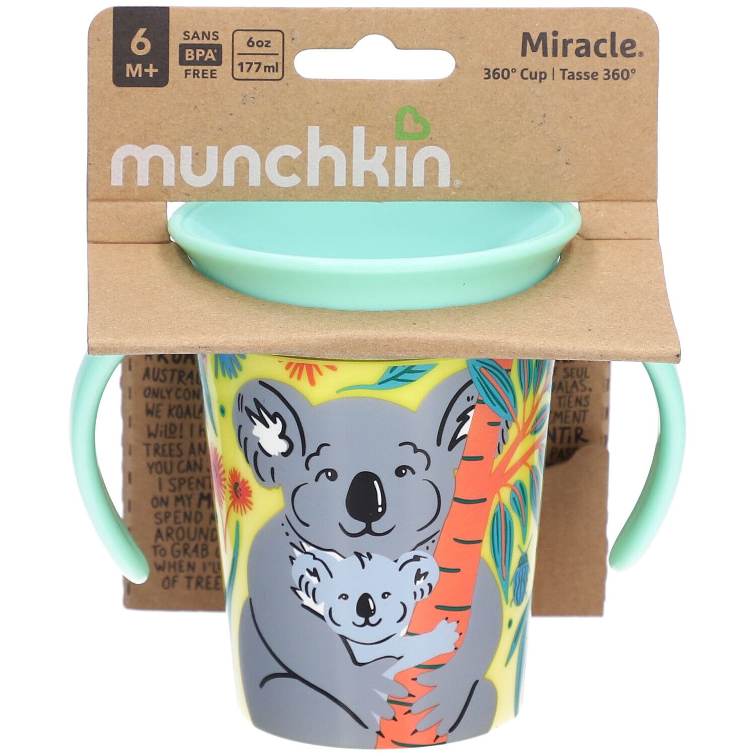 MUNCHKIN Miracle 360° ECO Becher 177ml überla 6M+