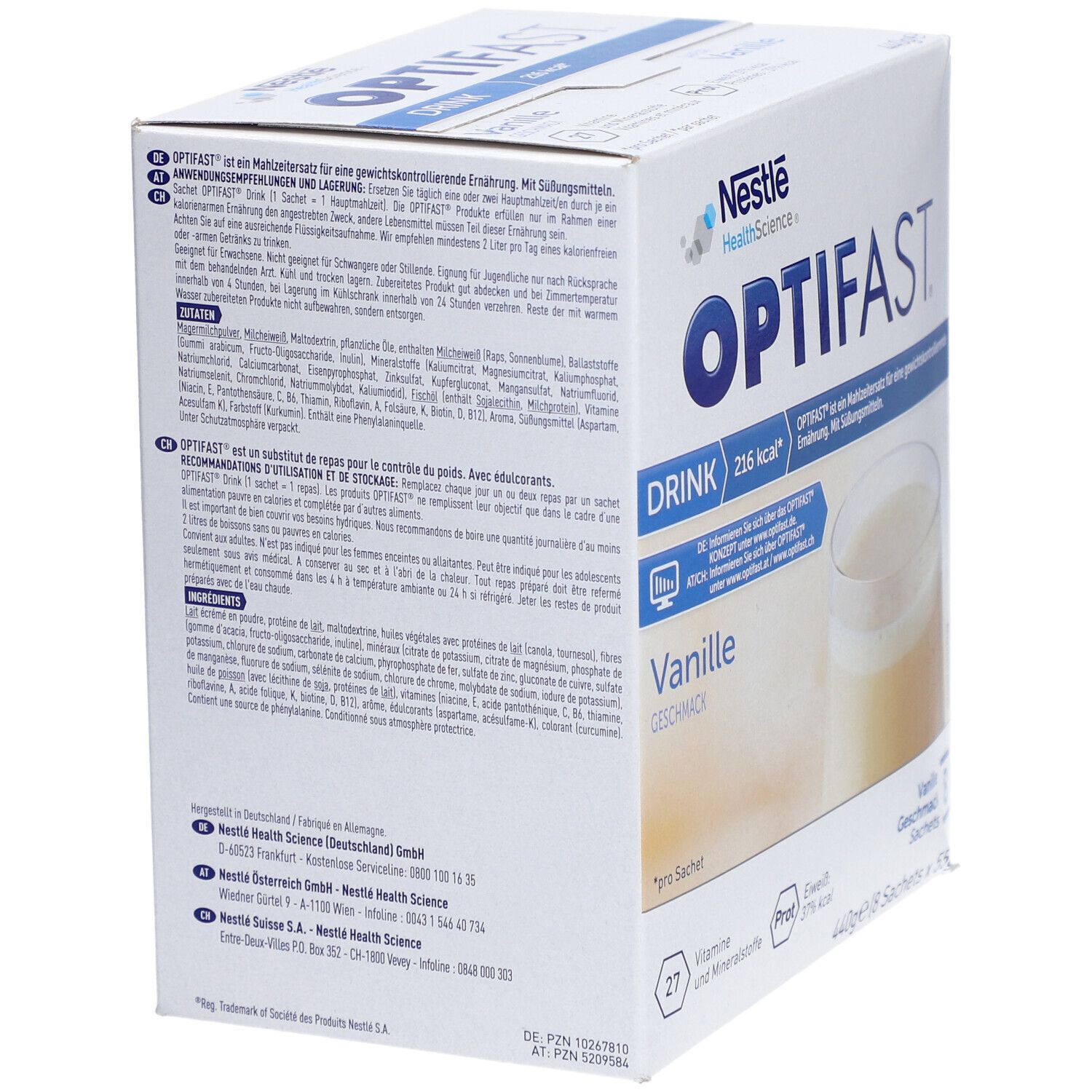 NESTLE® Optifast Drink Vanille