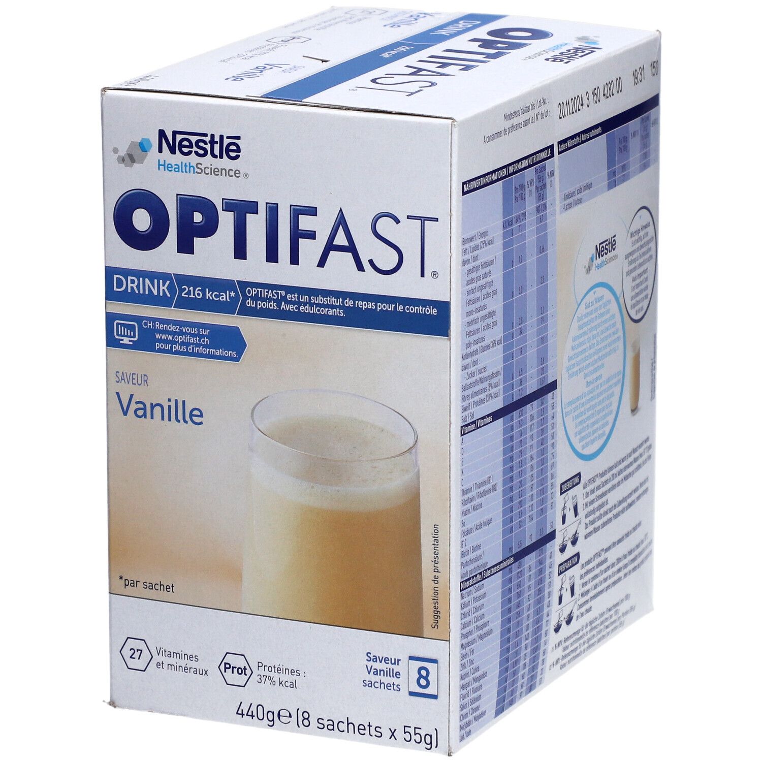 NESTLE® Optifast Drink Vanille