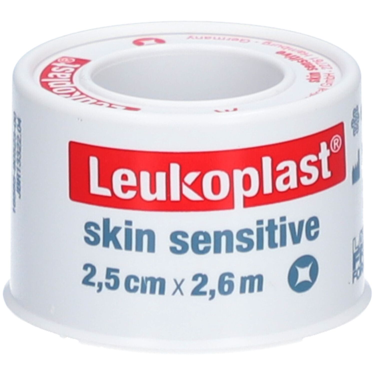 LEUKOPLAST skin sensitive Silik 2.5cmx2.6m Rolle