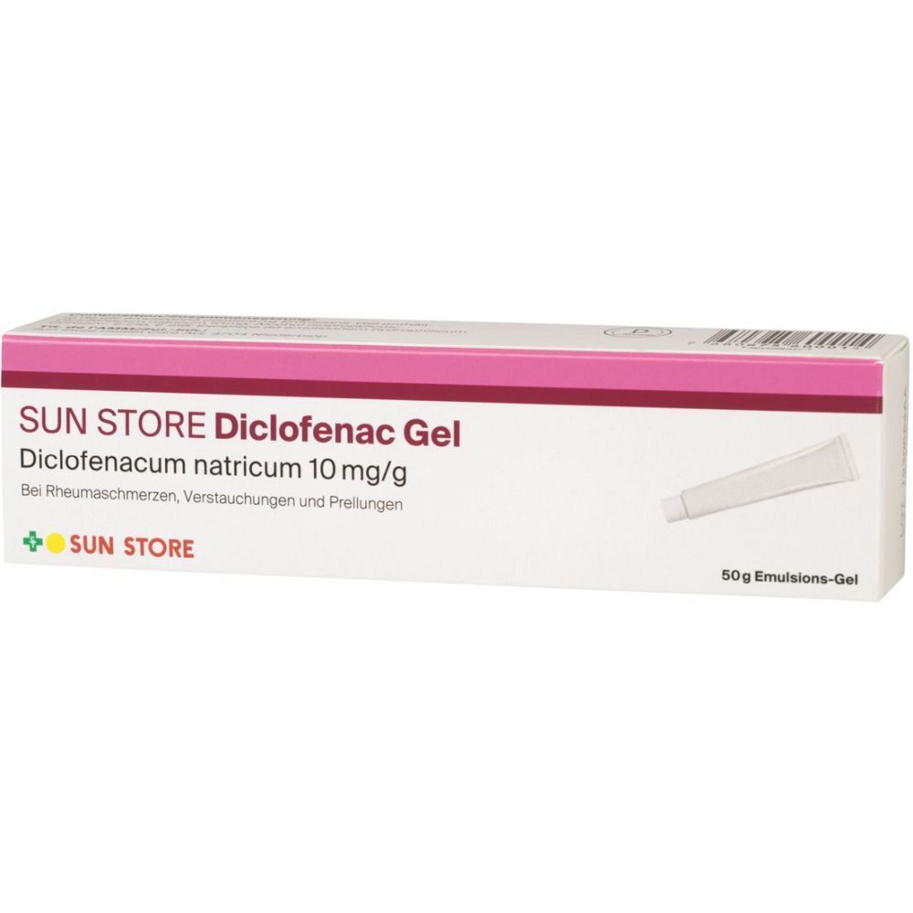 SUN STORE Diclofenac Gel 10 mg/g Tb 50 g