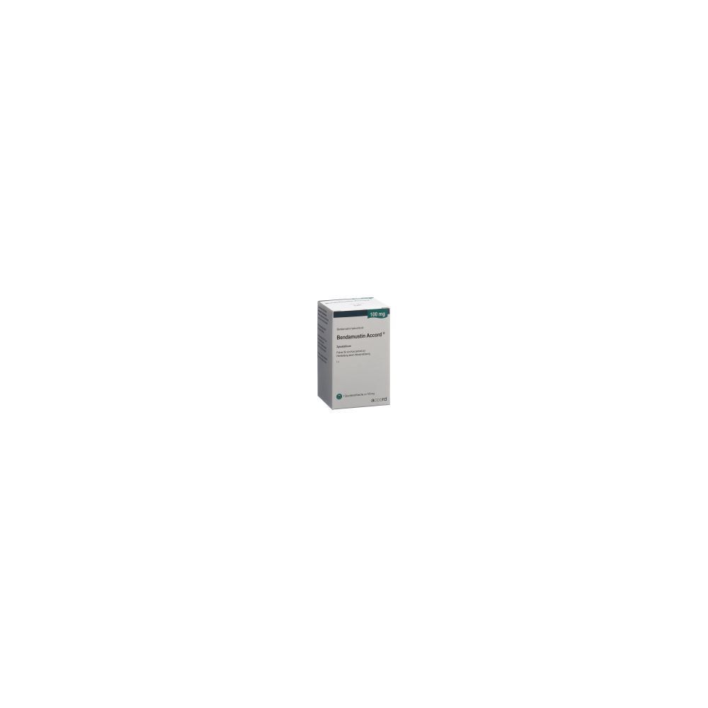 BENDAMUSTIN Accord Trockensub 100 mg Durchstf