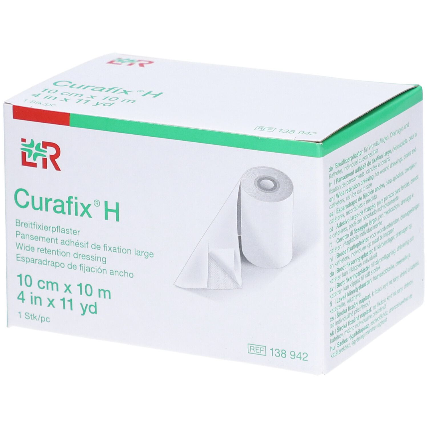 CURAFIX H Breitfixierpflaster 10cmx10m Rolle