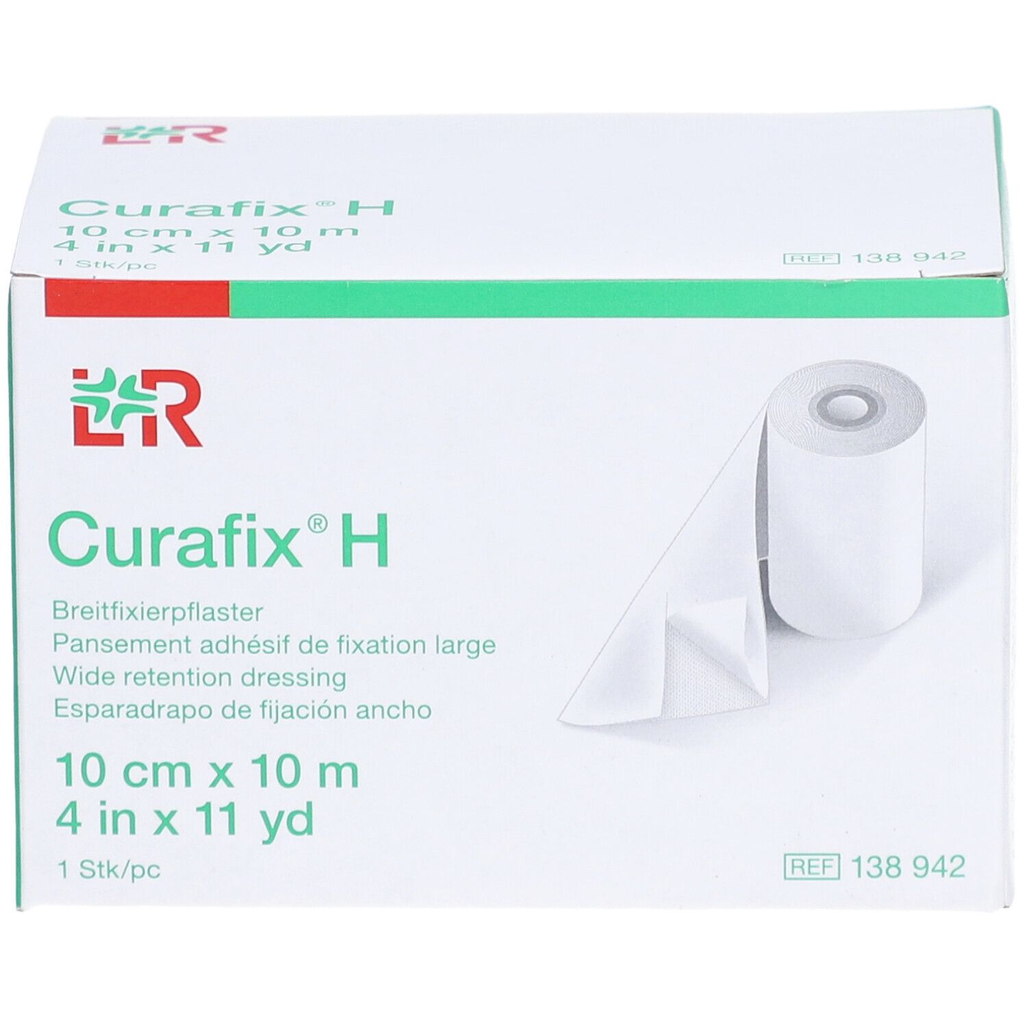 CURAFIX H Breitfixierpflaster 10cmx10m Rolle