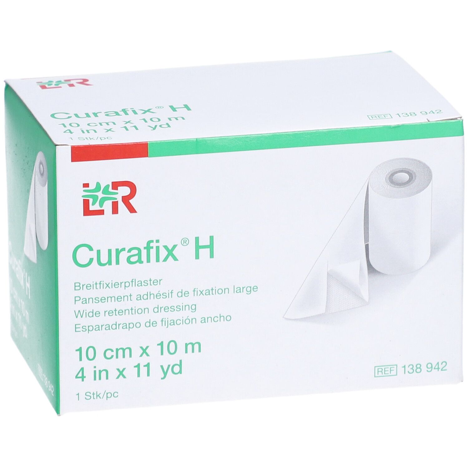 CURAFIX H Breitfixierpflaster 10cmx10m Rolle