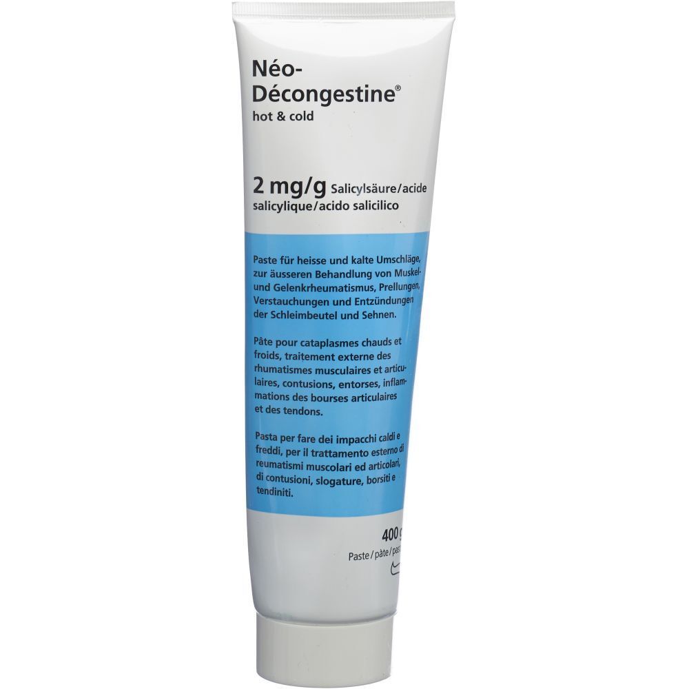 NEO DECONGESTINE hot & cold Paste Tb 400 g